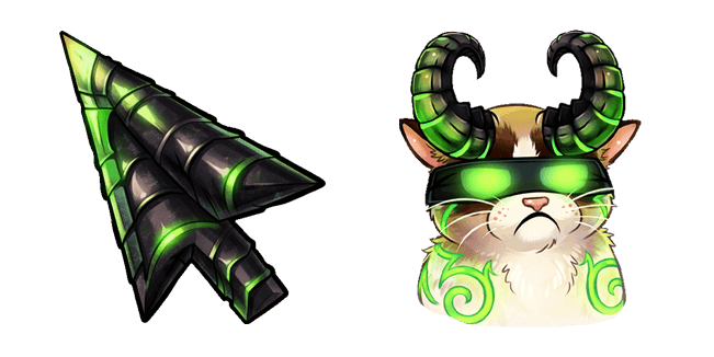 World of Warcraft Illidan Stormrage Cat Cursor