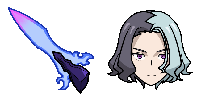 Pokemon Horizons Amethio & Ceruledge Blade Animated Cursor
