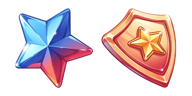 Game Star & Shield Cursor