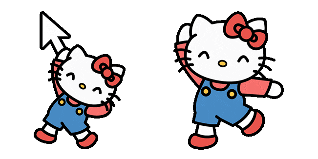 Sanrio Hello Kitty & Arrow Animated Cursor