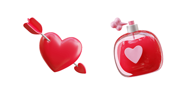 Love Arrow & Love Spray 3D Cursor