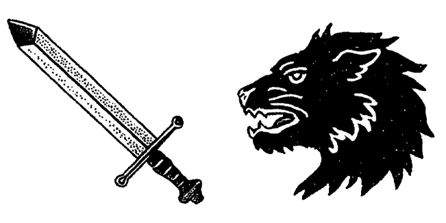 Gothic Leon Head & Sword Cursor