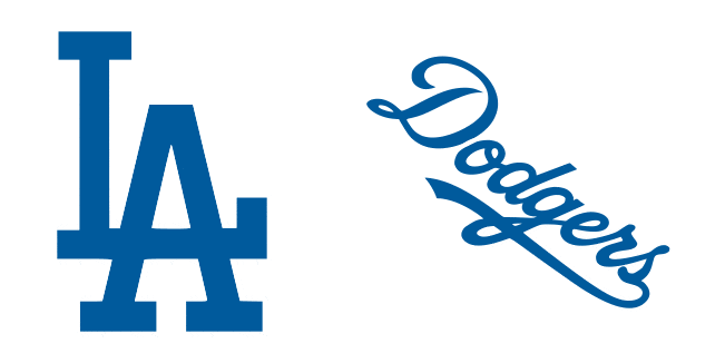 Los Angeles Dodgers Logo Animated Cursor