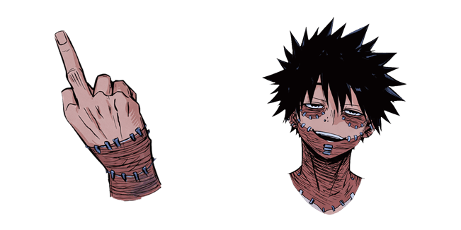 My Hero Academia Dabi & Middle Finger Cursor