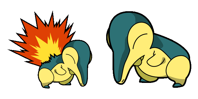 Pokemon Cyndaquil Animated Cursor