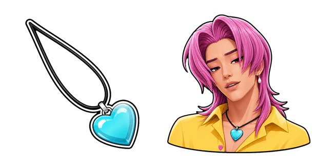 KPop Demon Hunters Romance Saja & Pendant Cursor