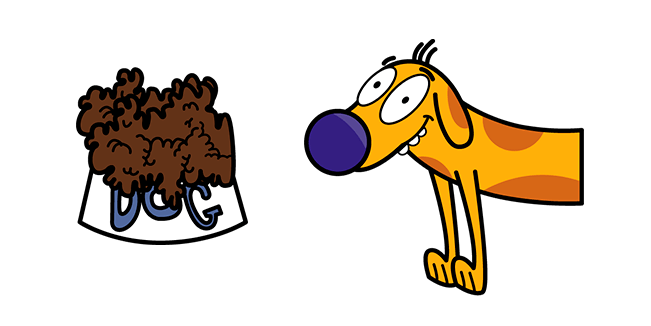 CatDog Dog & Feed Cursor