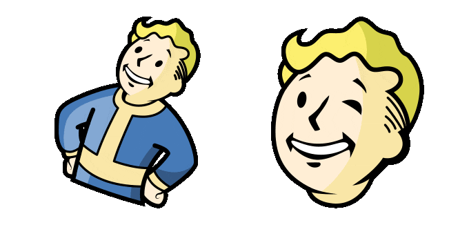 Fallout Vault Boy Animated Cursor