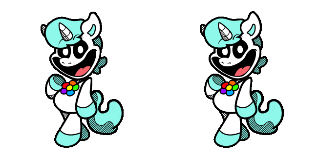 Poppy Playtime Smiling Critters CraftyCorn Animated Cursor