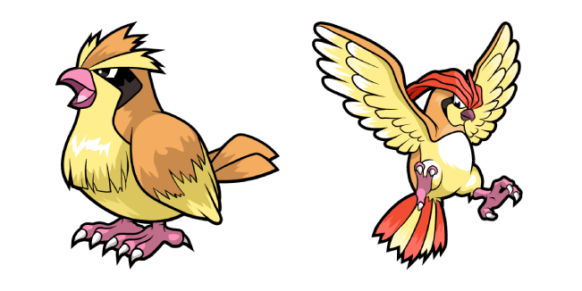 Pokemon Pidgey & Pidgeotto Cursor