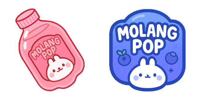 Molang Pop Soda Cute Cursor