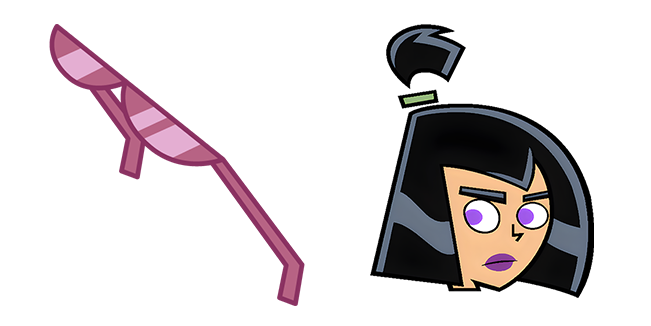 Danny Phantom Sam Manson Baddie Aesthetic Cursor