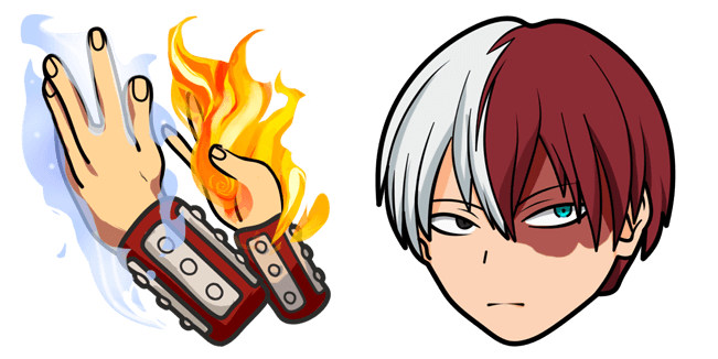 My Hero Academia Shoto Todoroki Cursor