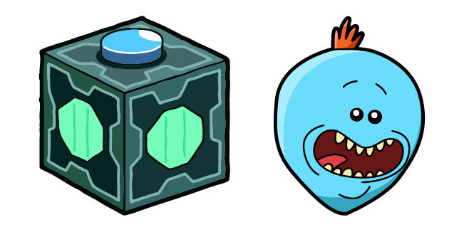 Rick and Morty Mr. Meeseeks & Mr. Meeseeks Box Cursor