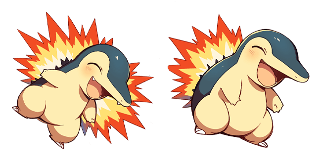 Pokemon Cyndaquil Cursor