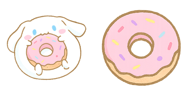 Cinnamoroll With Sweet Donut Cursor