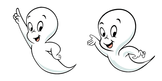 Casper The Friendly Ghost Cursor