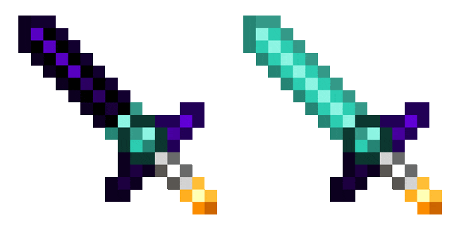 Minecraft Starshaper Sword Animated Cursor