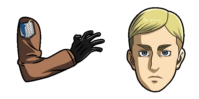 Attack on Titan Erwin Smith Animated Cursor