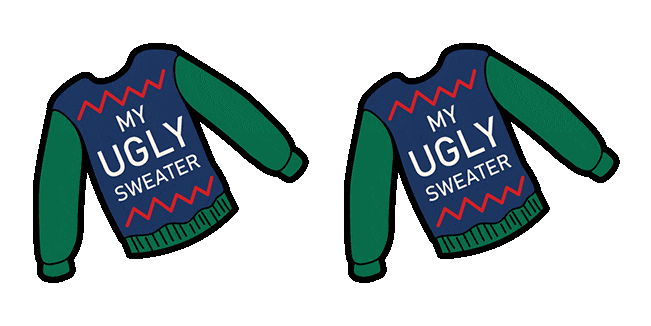 Christmas My Ugly Sweaters Animated Cursor