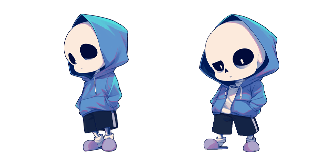 Undertale Chibi Sans Cursor