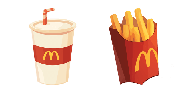 McDonalds Fries & Drink Cursor