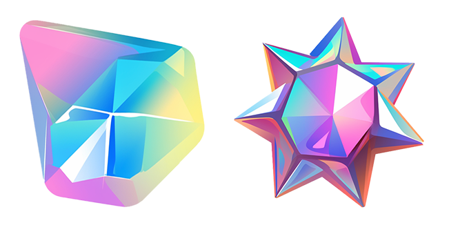 Enigmatic Diamond & Star Cursor