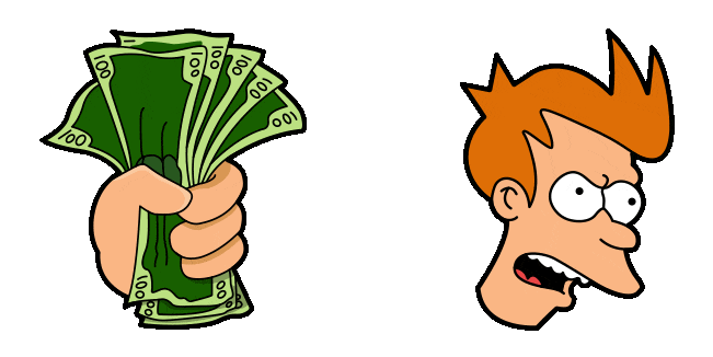 Shut Up And Take My Money! Meme Animated Cursor