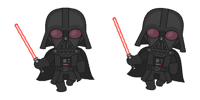 Star Wars Chibi Darth Vader Animated Cursor