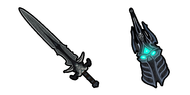 World of Warcraft Lich King & Frostmourne Animated Cursor