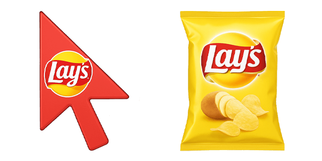 Lays Potato Chips Cursor