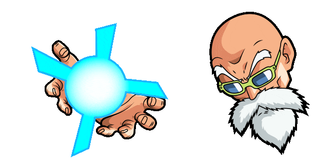 Dragon Ball Master Roshi Animated Cursor