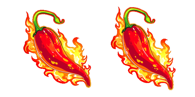 Hot Chili Pepper Animated Cursor