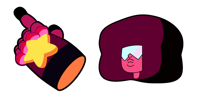 Steven Universe Garnet & Gauntlet Cursor