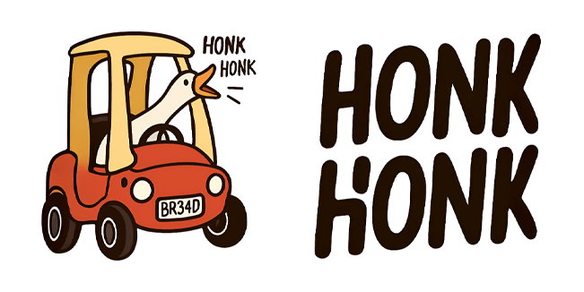 Funny Goose Honk Honk Cursor