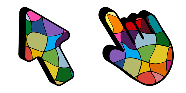 Patchwork Texture Cursor