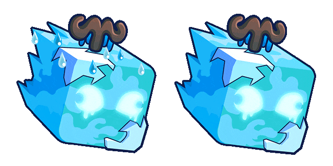 Blox Fruits Ice Animated Cursor