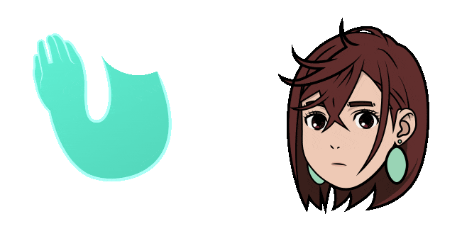 Dandadan Momo Ayase Animated Cursor