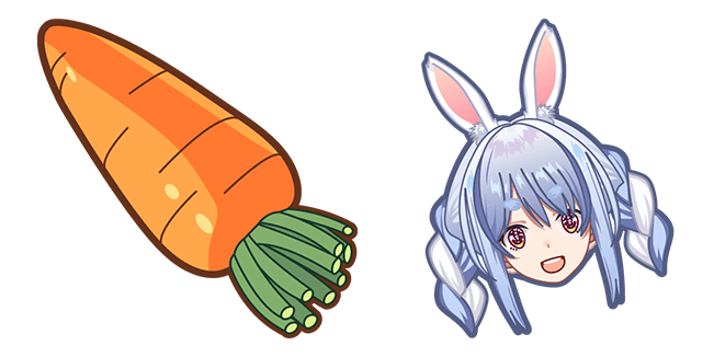 Pekora & Carrot Cursor