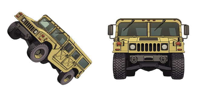 Army Hummer H1 Cursor
