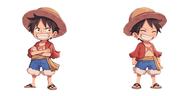 One Piece Happy Monkey D. Luffy Cursor