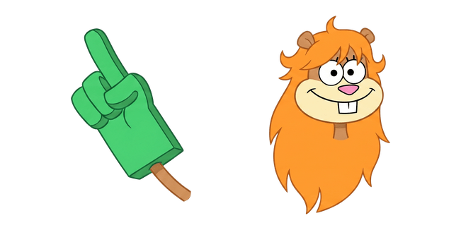 SpongeBob x One Piece Nami Cursor