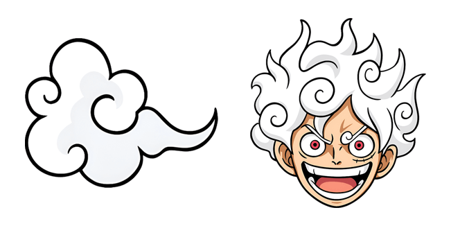 One Piece Luffy Gear 5 Cursor