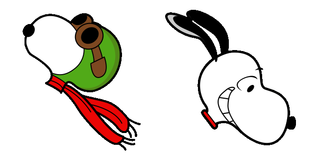 Brown Family Snoopy Animated Cursor