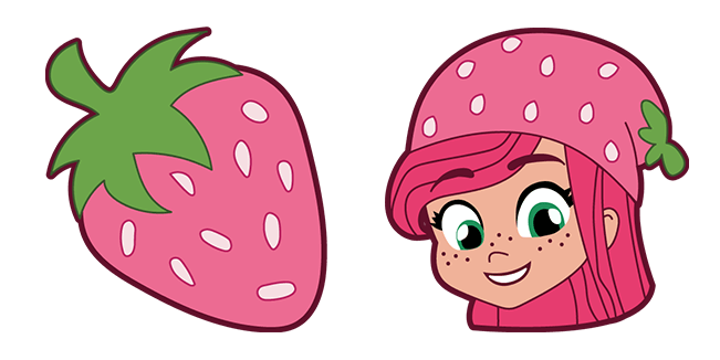 Modern Strawberry Shortcake Cursor