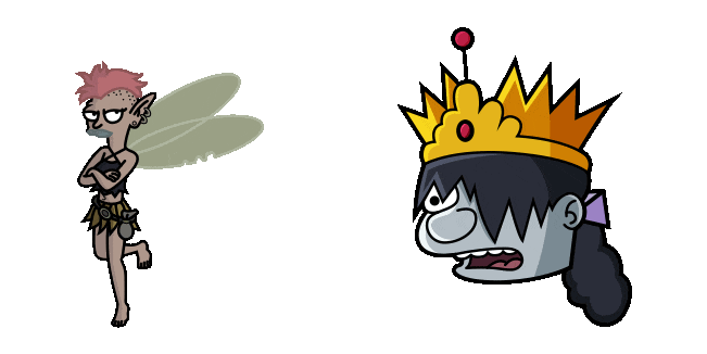 Disenchantment Prince Derek & Snarla Animated Cursor