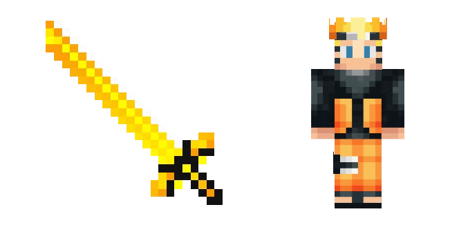 Minecraft Naruto & Sword Cursor