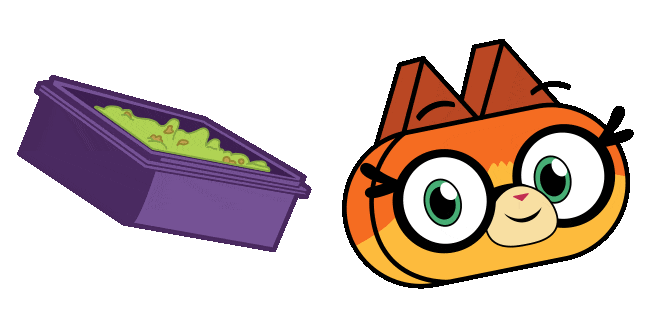 Unikitty Dr. Fox & Green Goo Animated Cursor