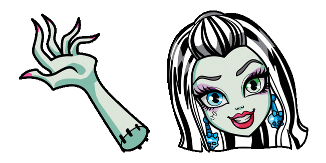 Monster High Frankie Stein Animated Cursor