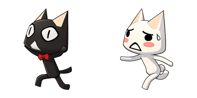 Frightened Kuro & Toro Inoue Cursor